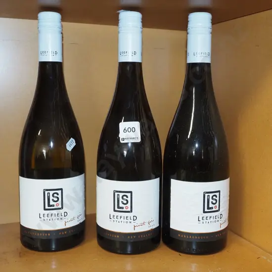 3x bottles of Leefield pinot gris 2017