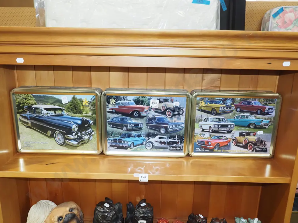 3x motoring tins Image 1++