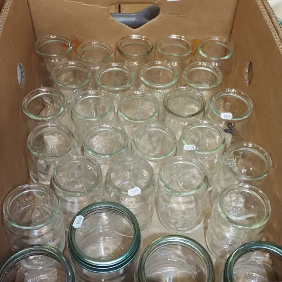 small Agee preserving jars