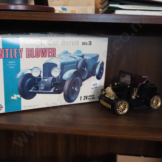 yet to be assembled of Bentley Bowler, vintage vehicle