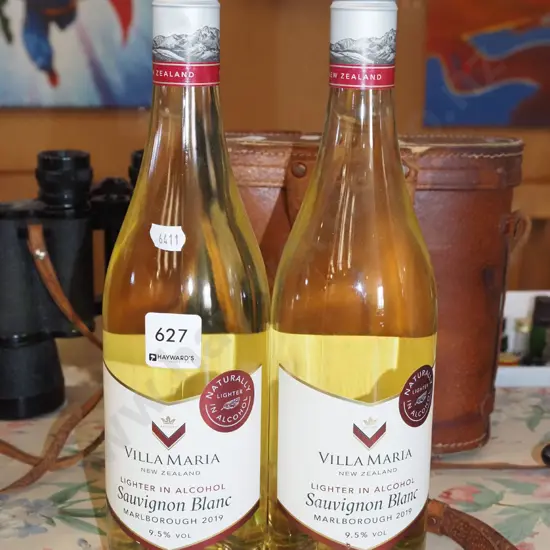 2x bottles of Villa Maria sauvignon blanc 2019