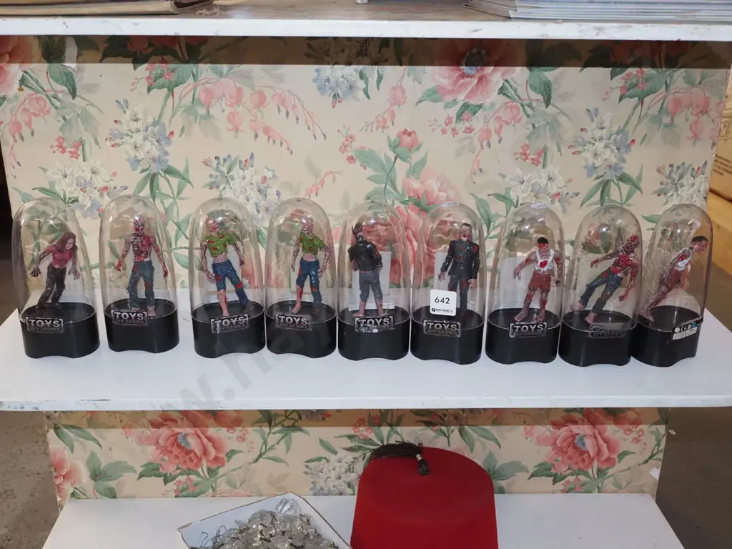9x DIY series zombie toys H160 Image 1++