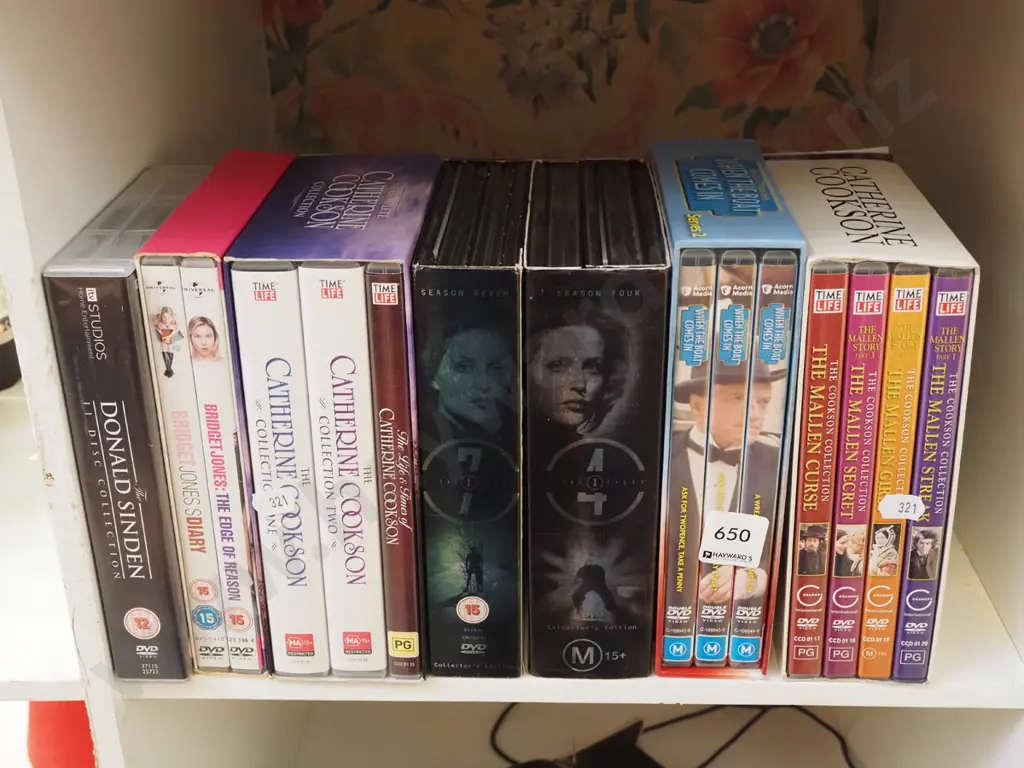 various boxed sets of DVDs Image 1++