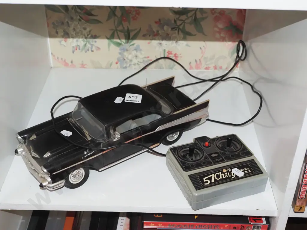 plastic Chevy 57 with remote control Image 1++