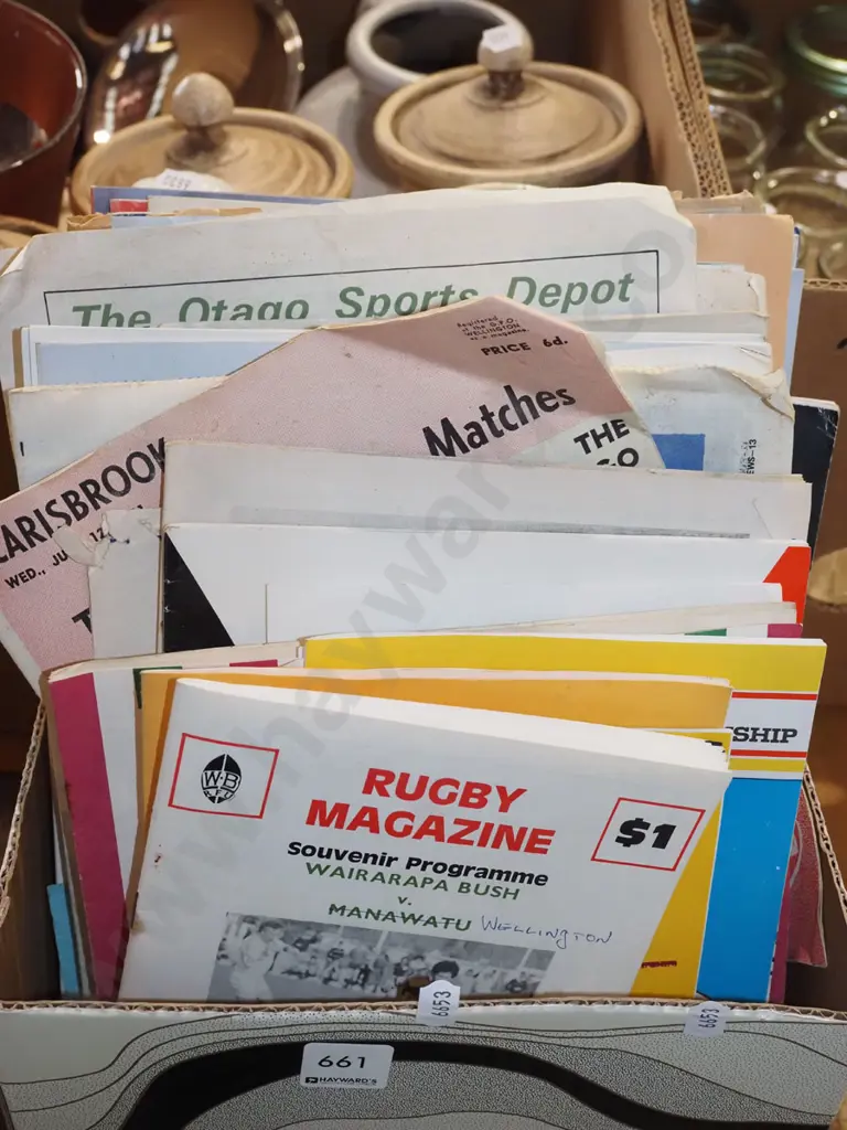 box; various sports programmes - 1960s-1980s Image 1++