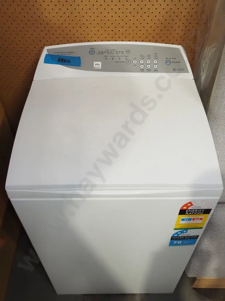 F&P  top load washing machine Image 1++