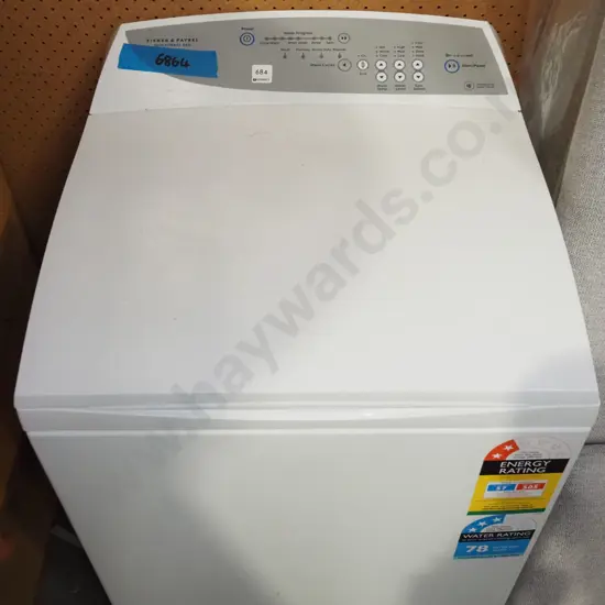 F&P  top load washing machine