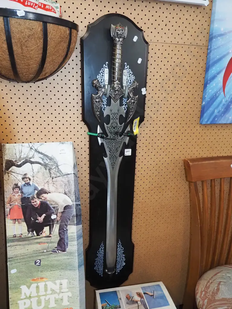 fantasy sword on board L1150 Image 1++