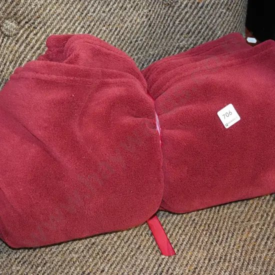 polar fleece throw