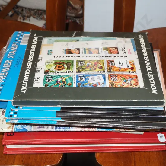 stamp albums & loose stamps