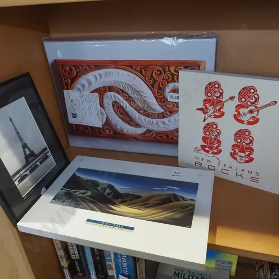 assorted artworks