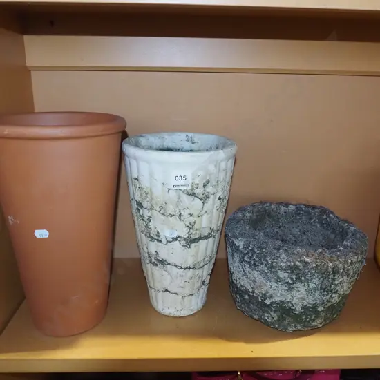 2x garden planters Tallest H310