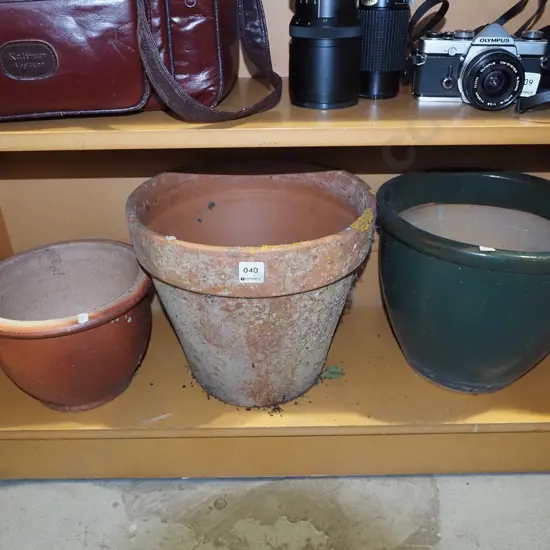 3x garden planters H375