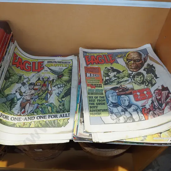 40x 1987 Eagle comics