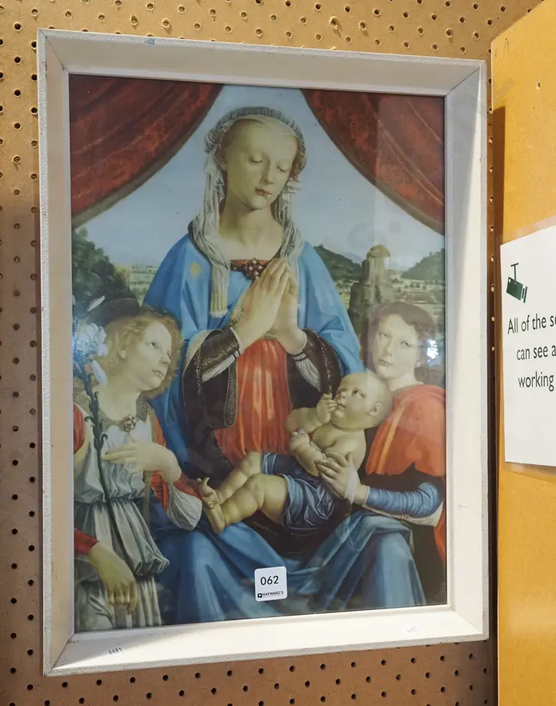 framed religious print Image 1++