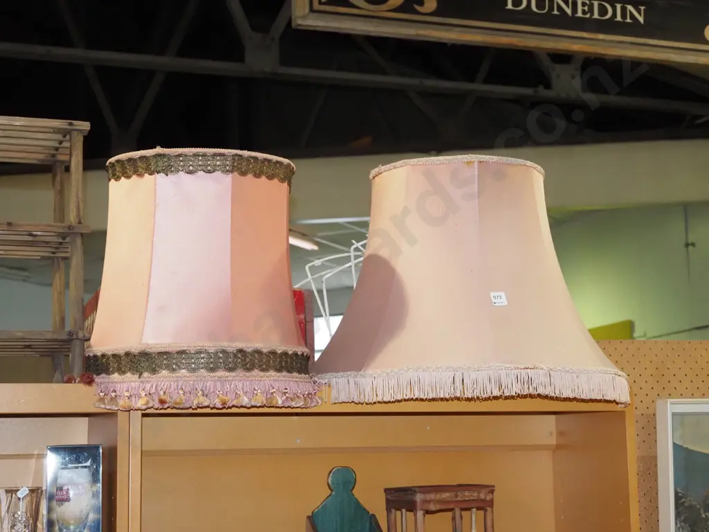2x standard lamp shades Image 1++