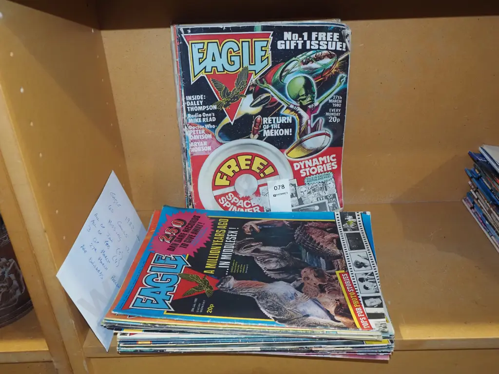 40x 1982 Eagle comics  Image 1++