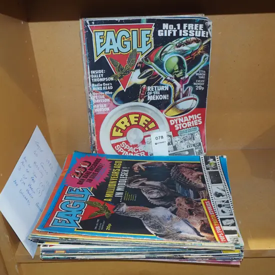 40x 1982 Eagle comics 