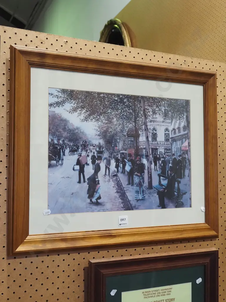 framed Jean Beraud print  Image 1++