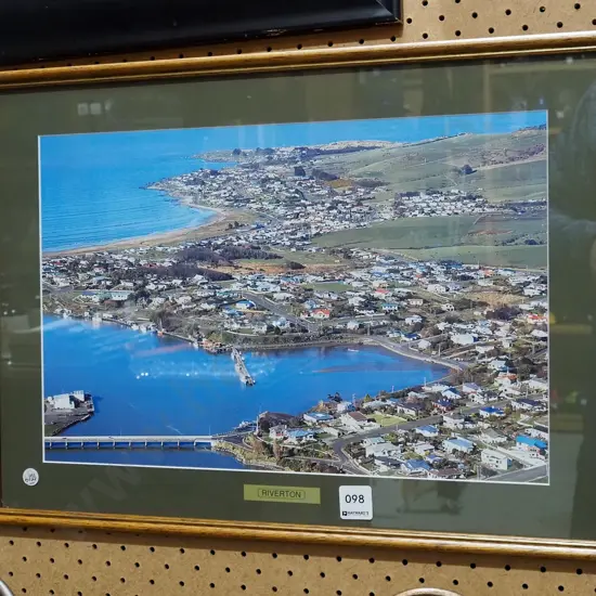 framed Riverton photo print