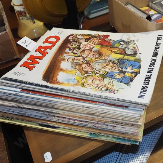 1960s and 1970s Mad magazines