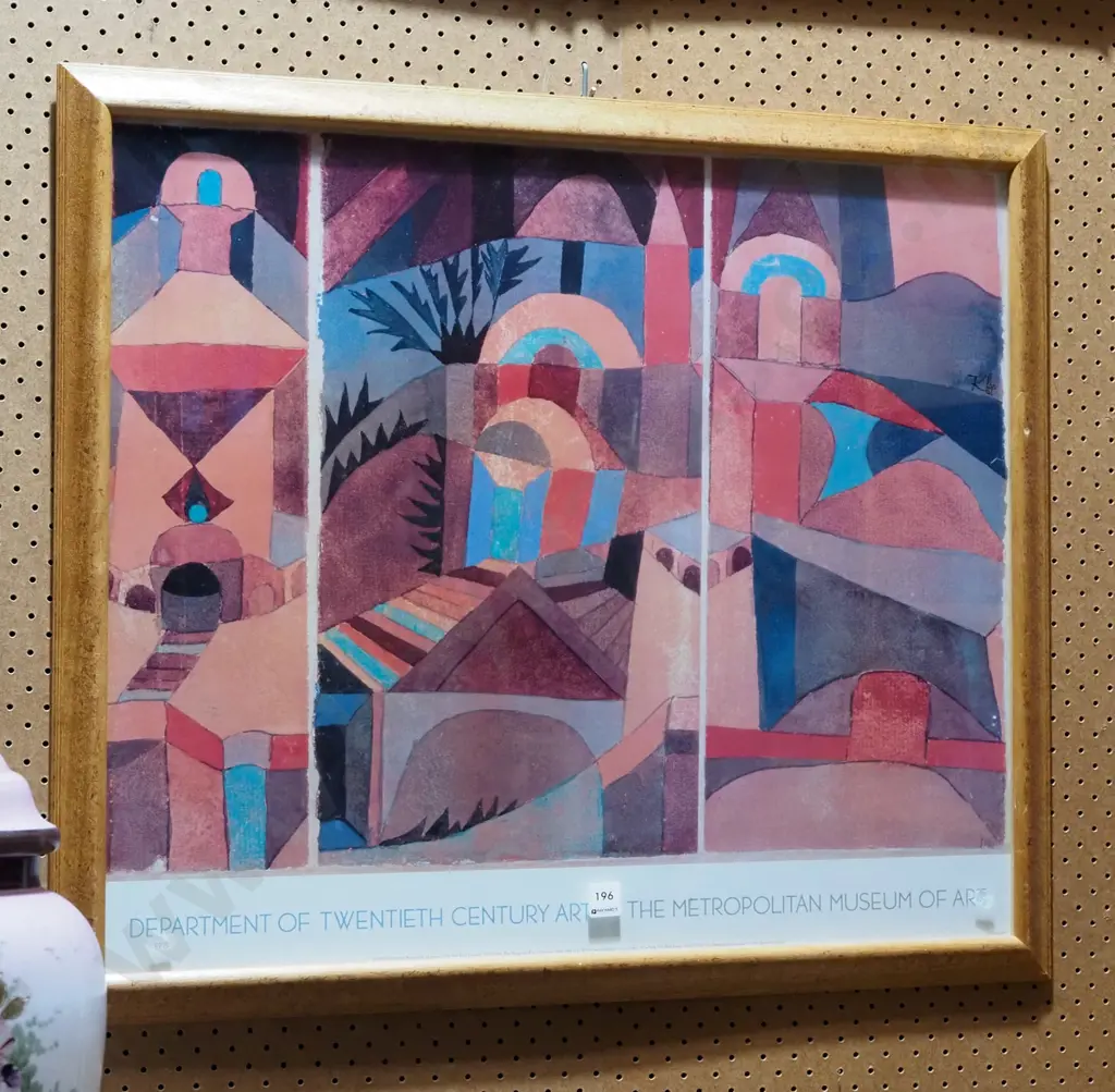 framed Metropolitan Museum of Art poster print Image 1++