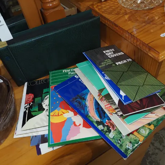 assorted first day covers