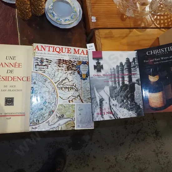 catalogues, antique books etc
