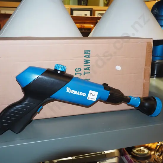 Tornado hose attachment/water gun