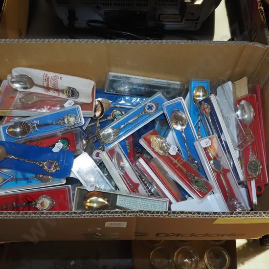 box of teaspoons