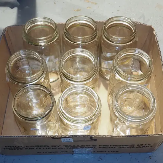 box of Agee preserving jars H180