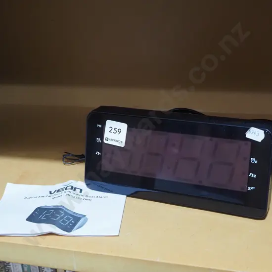 digital alarm clock