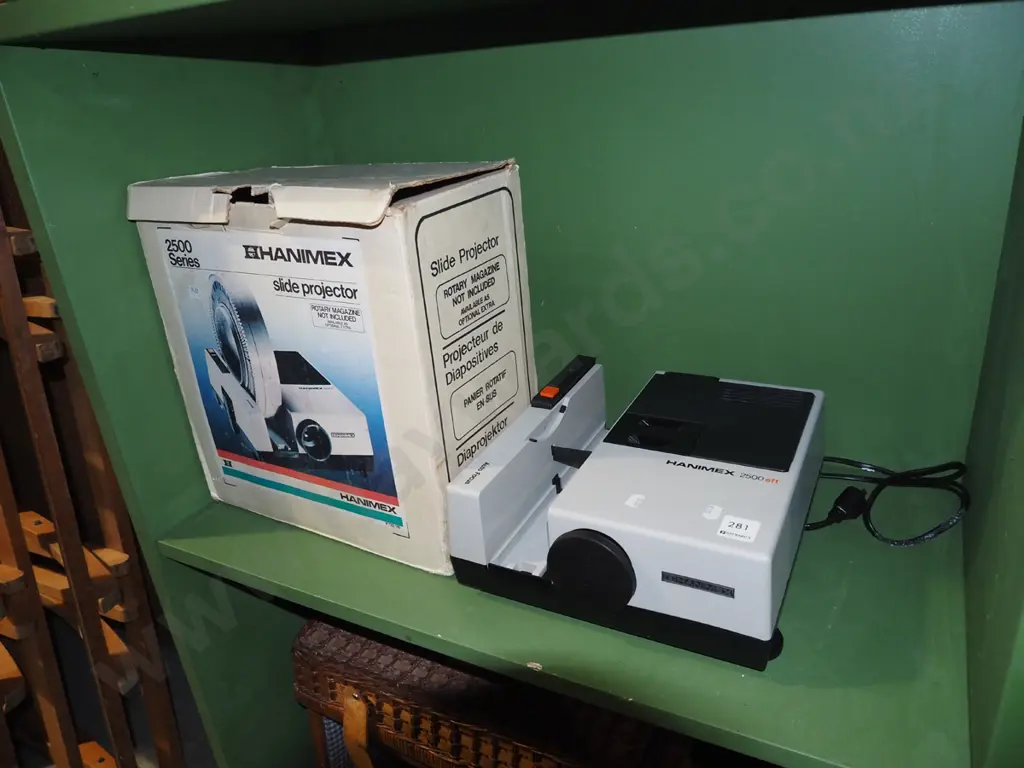 Haminex slide projector - no cartridges Image 1++
