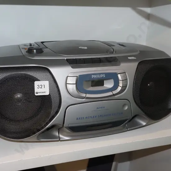 Phillips radio cassette CD player
