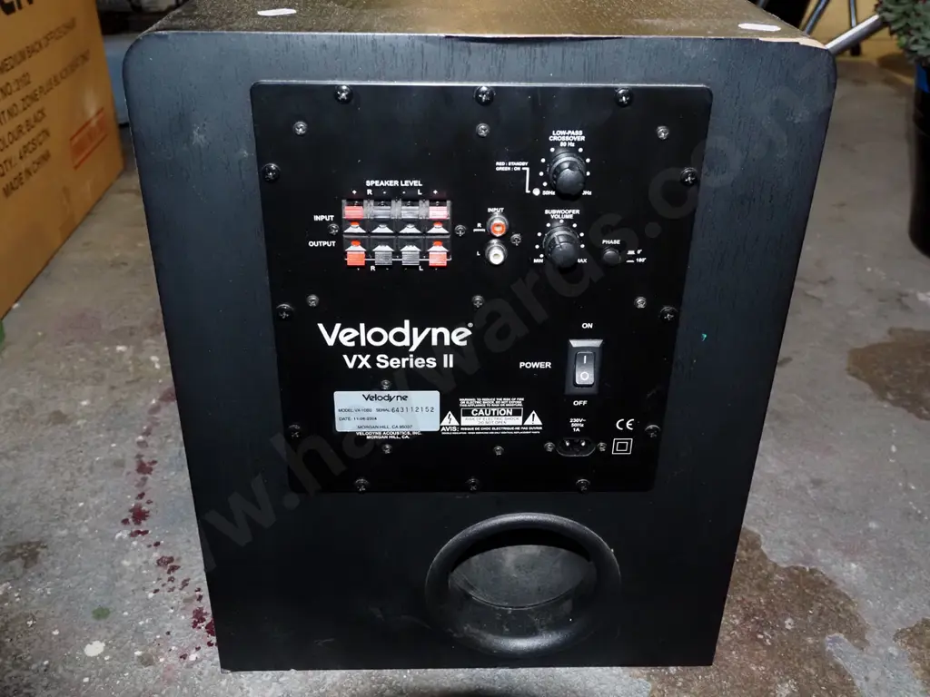 Velodyne subwoofer speaker Image 1++