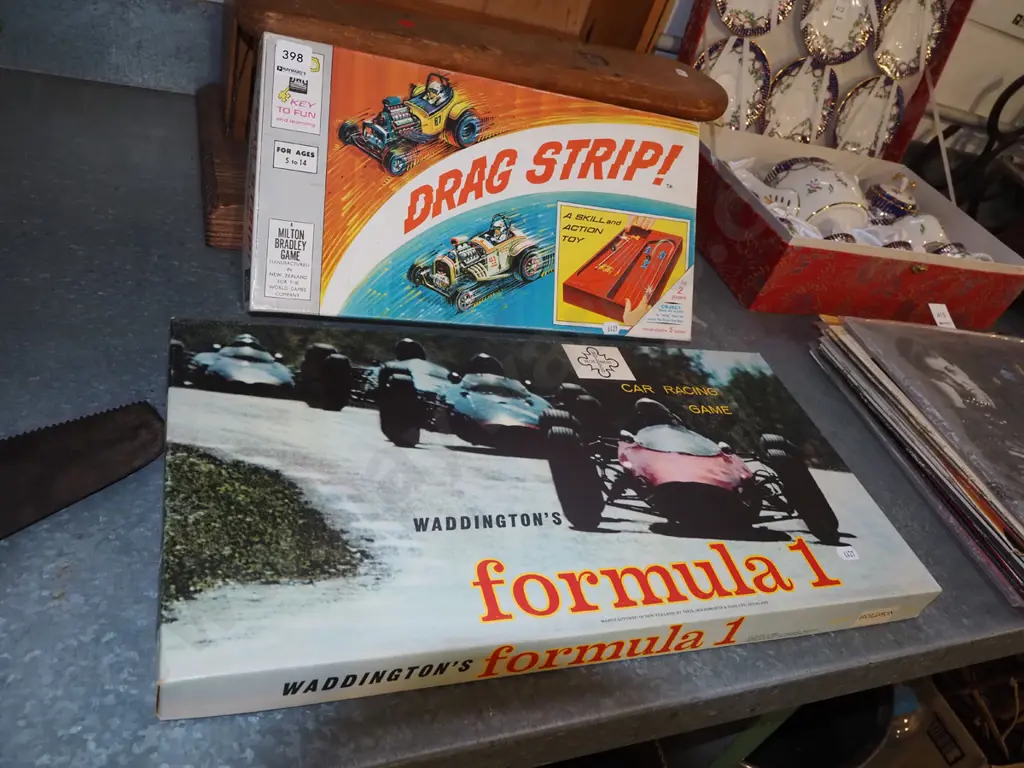 Formula 1 board game, Drag Strip game Image 1++