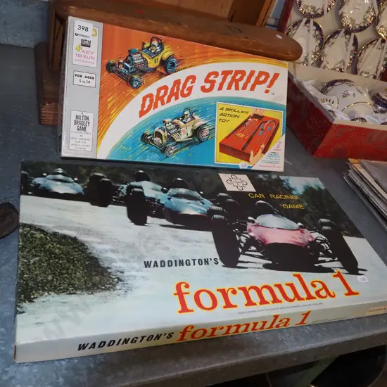 Formula 1 board game, Drag Strip game