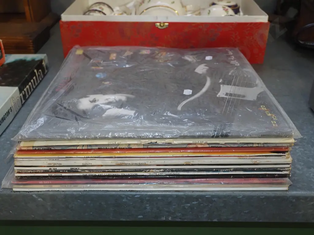 LPs; Paul McCartney, Alice Cooper, The Hollies etc Image 1++