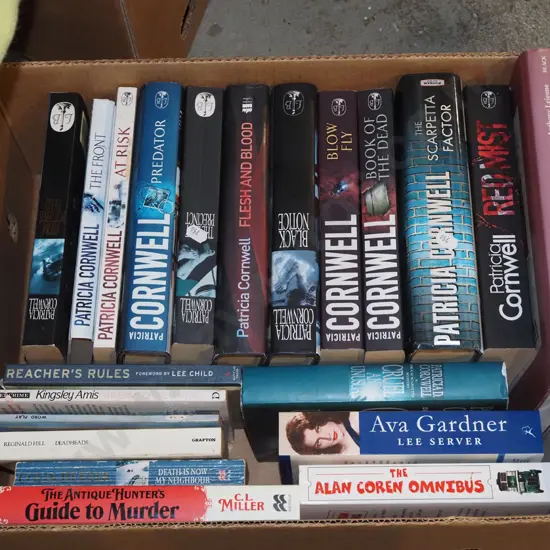 box; Patricia Cornwell and other books