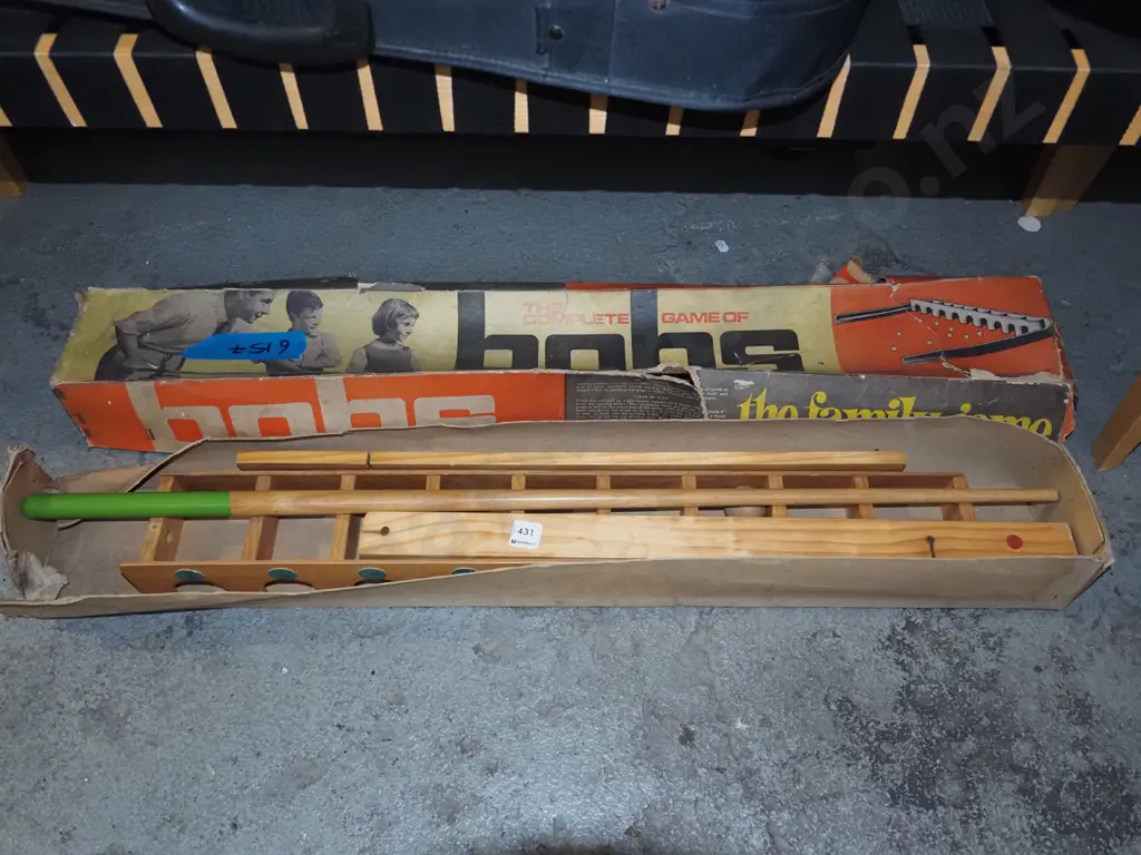Bobs game and box - box in poor condition Image 1++
