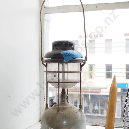 very dirty Tilley lantern