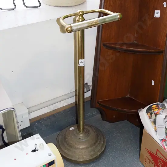 brass toilet roll holder H560