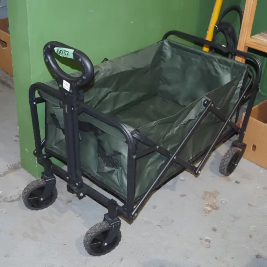 collapsable canvas trolley