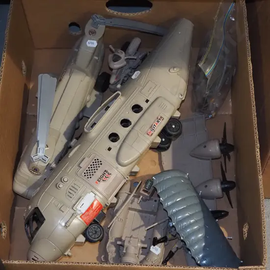 box; military toys