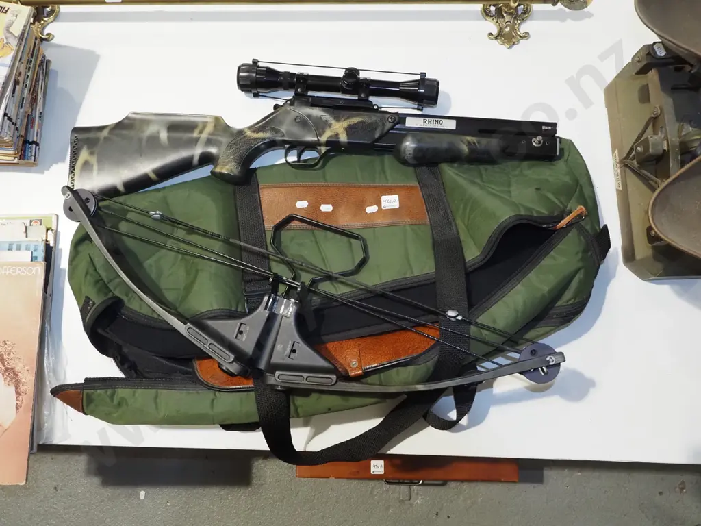 Barnett Rhino crossbow with bag, arrows etc Image 1++
