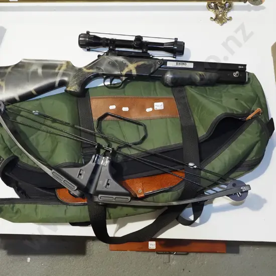 Barnett Rhino crossbow with bag, arrows etc