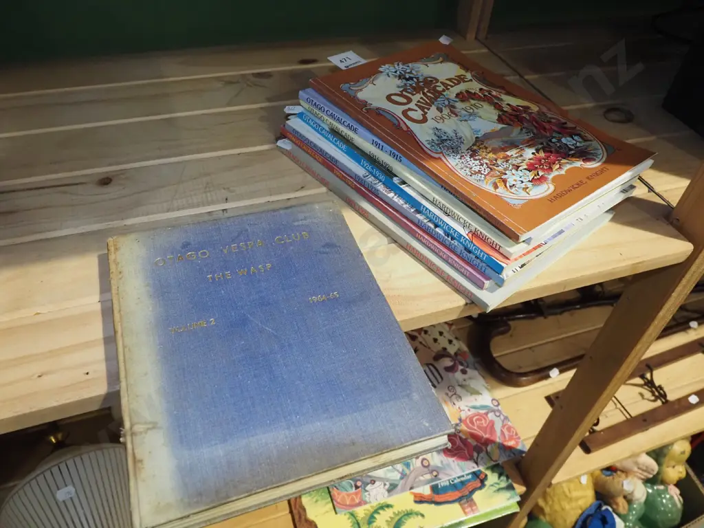 Otago Cavalcade books, Otago Vespa Club 1964-65 Image 1++