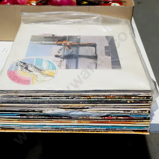Lps; Pink Floyd, Bread, Santana etc