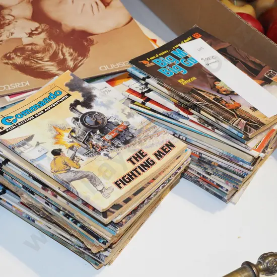 Commando and Western comics