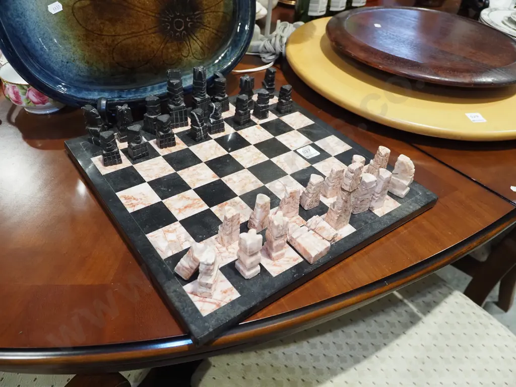 marble chess set Image 1++